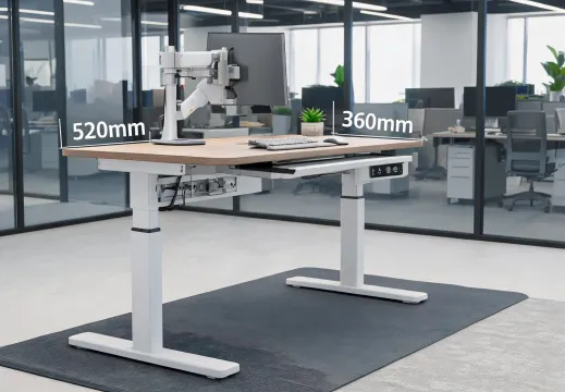 height adjustable standing desk
